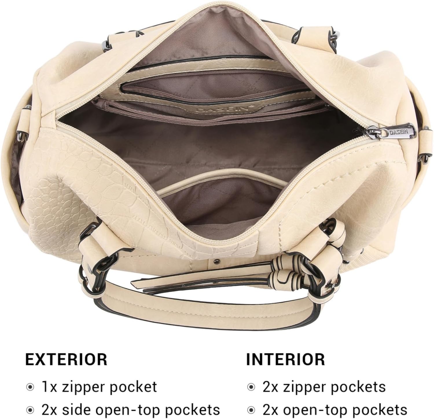 Women Soft Vegan Leather Barrel Bags Large Hobo Top Handle Work Totes Satchel Handbags Shoulder Purse