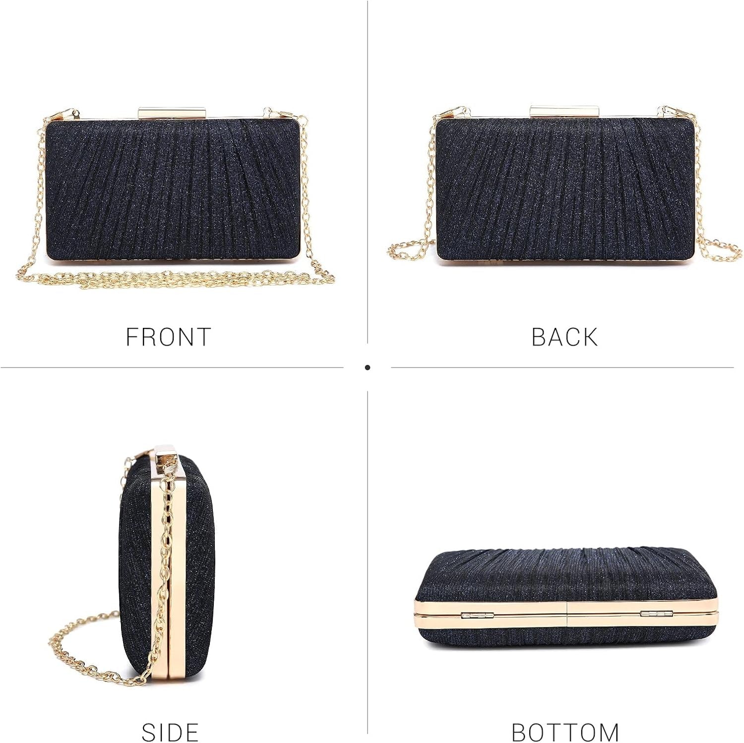 Women Evening Purses Clutch Bags Formal Party Clutches Wedding Purses Cocktail Prom Handbags