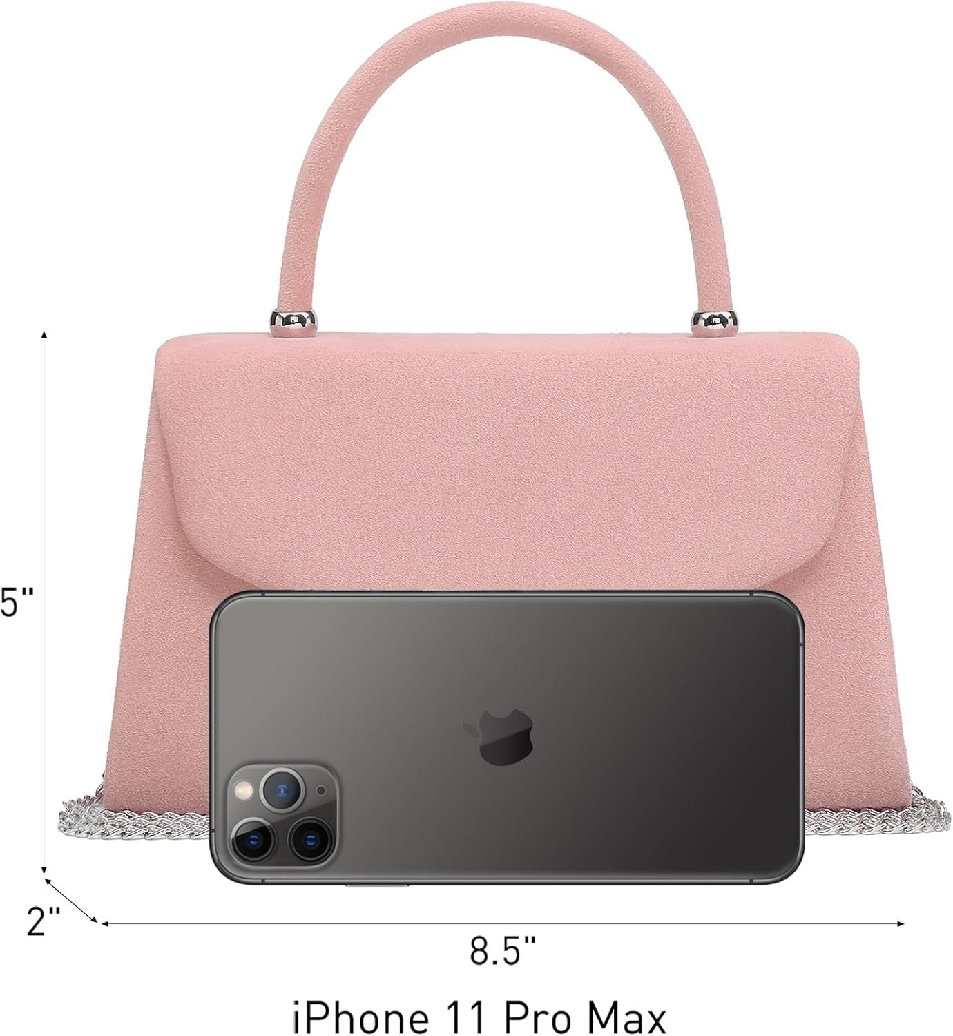 Women's Evening Bag Party Clutches Wedding Purses Cocktail Prom Handbags with Frosted Glittering