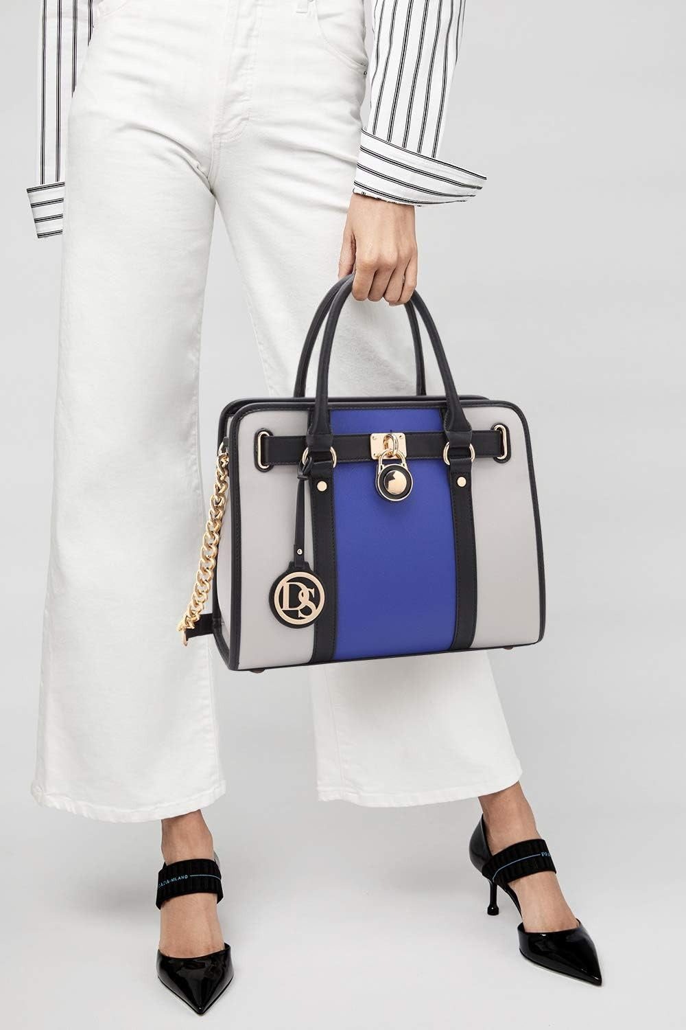 Handbags Purses Set for Women Top Handle Satchel Shoulder Bags Large Work Tote Bag with Matching Wallet