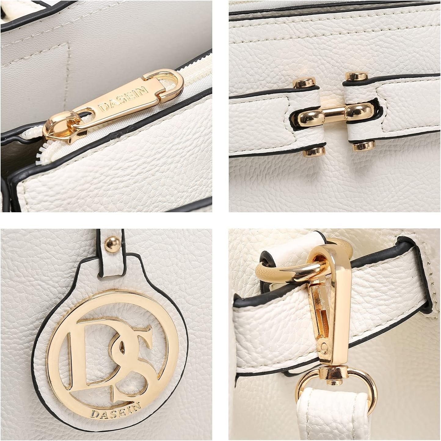 Women Satchel Purses Handbags Belted Top-handle Work Tote Shoulder Bags with Long Strap