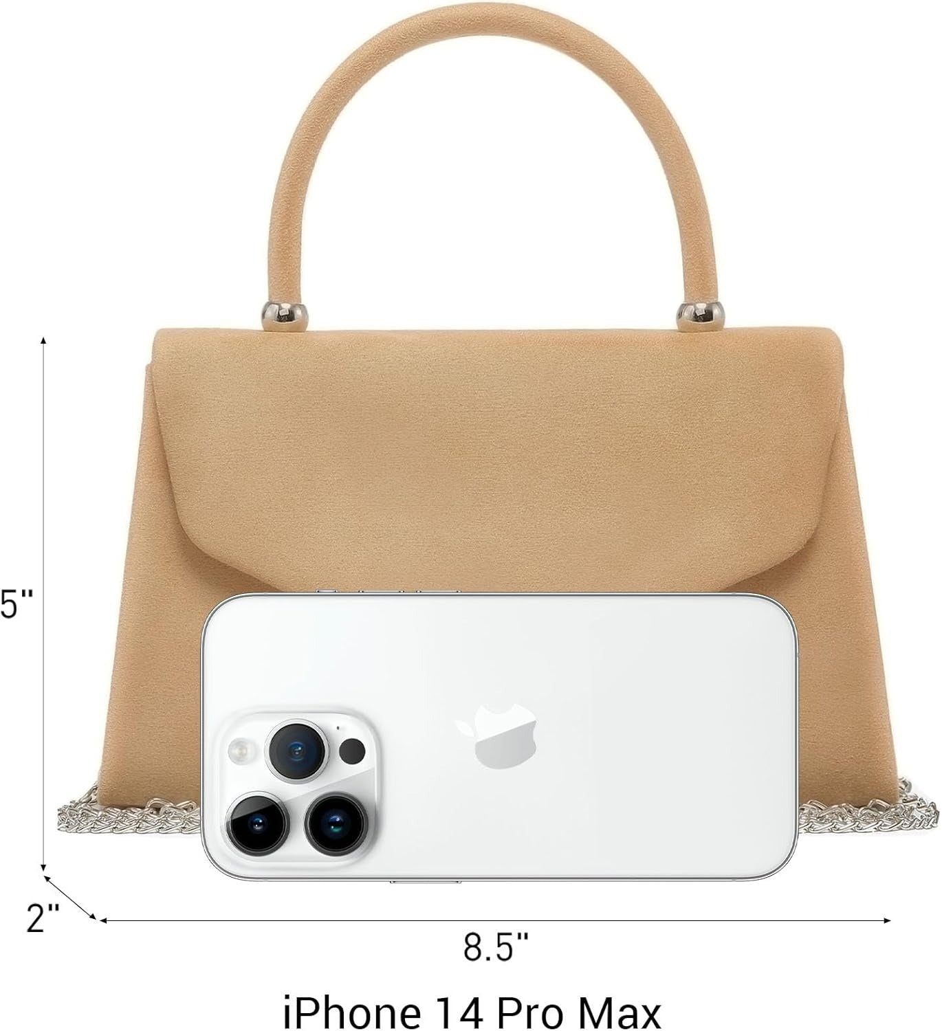 Women's Evening Bag Party Clutches Wedding Purses Cocktail Prom Handbags with Frosted Glittering