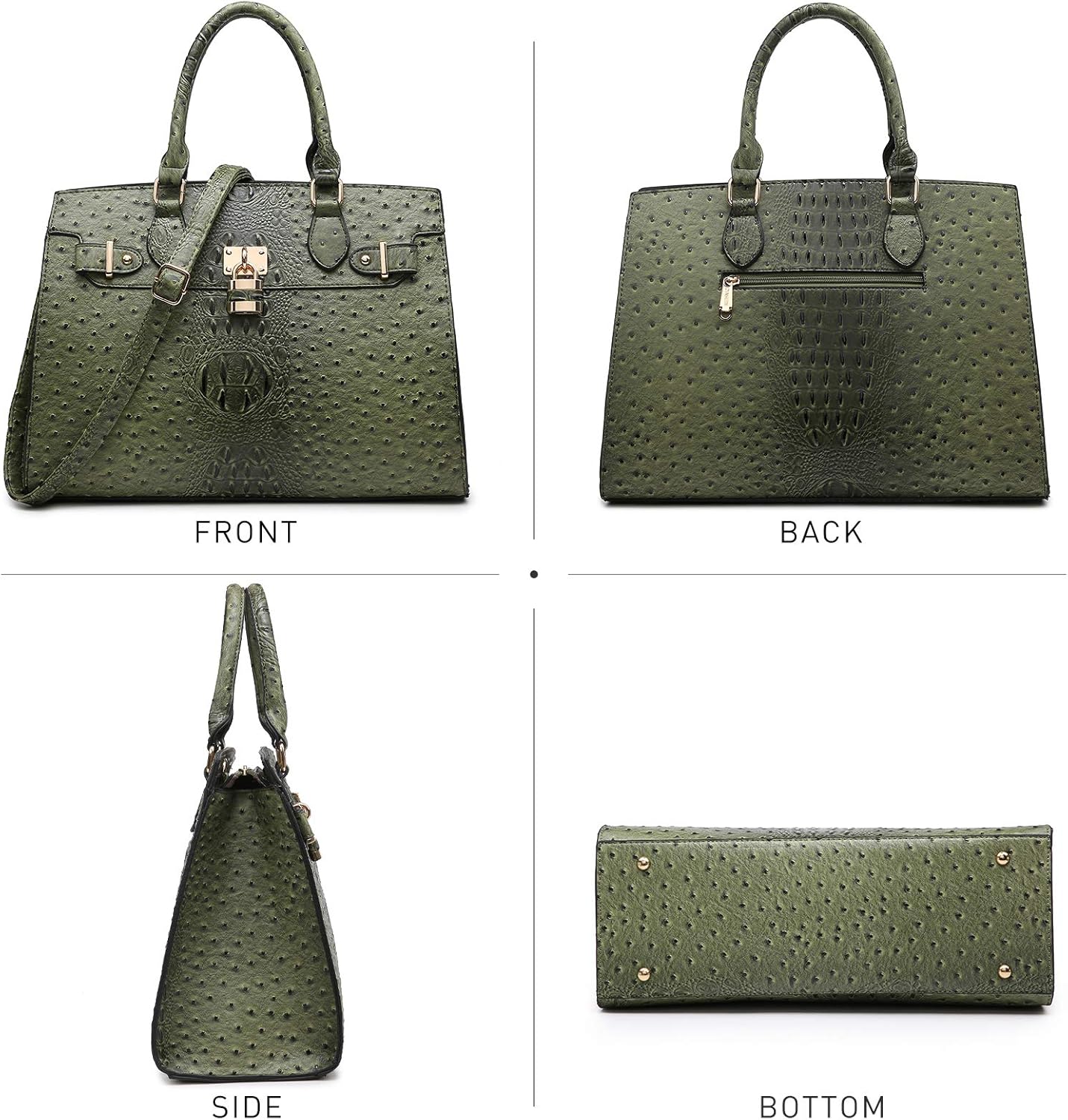 Women Handbags and Purses Ladies Shoulder Bag Top Handle Satchel Tote Work Bag