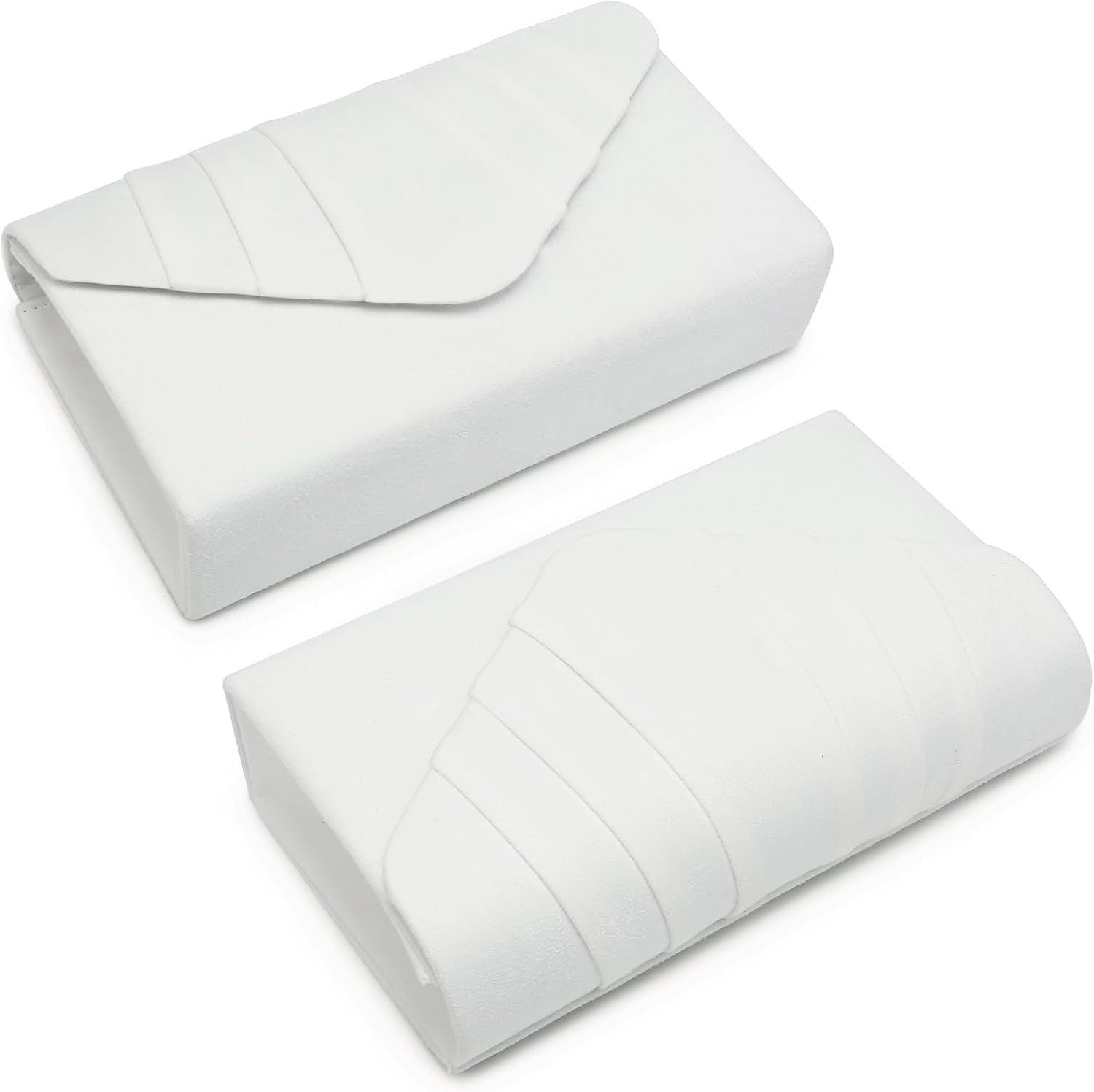 Women's Evening Bag Pleated Envelope Clutch Handbag Wedding Party Bridal Purse