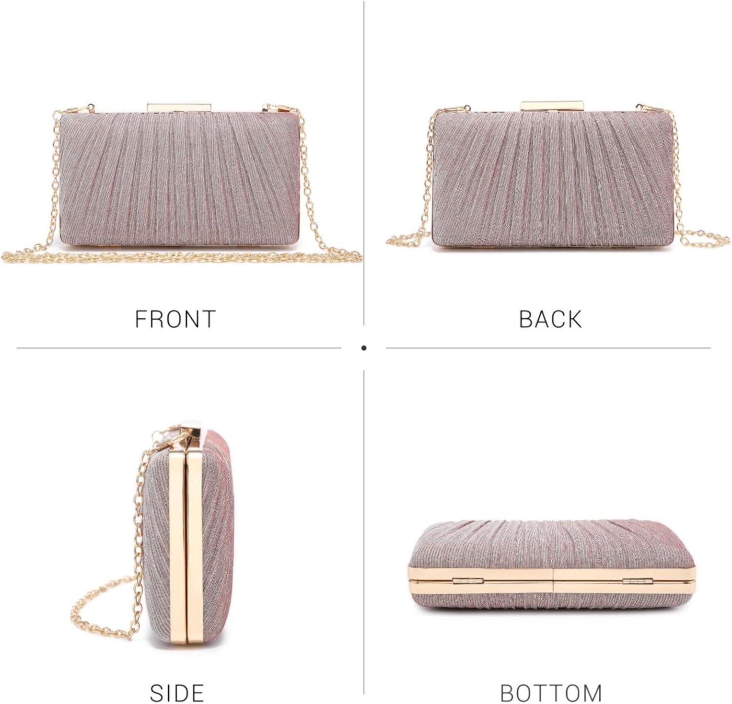 Women Evening Purses Clutch Bags Formal Party Clutches Wedding Purses Cocktail Prom Handbags