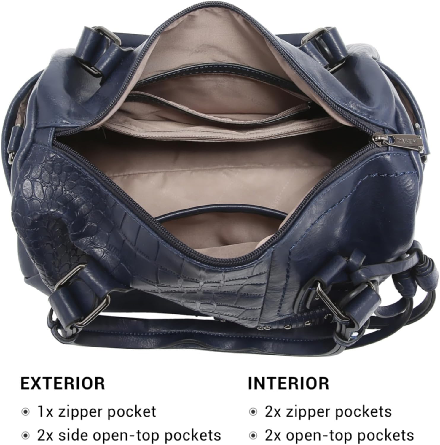 Women Soft Vegan Leather Barrel Bags Large Hobo Top Handle Work Totes Satchel Handbags Shoulder Purse