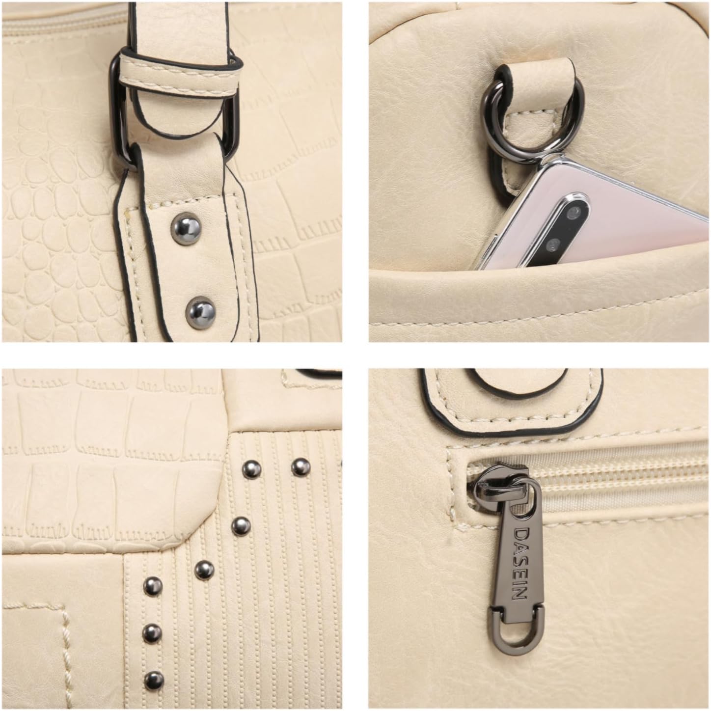 Women Soft Vegan Leather Barrel Bags Large Hobo Top Handle Work Totes Satchel Handbags Shoulder Purse