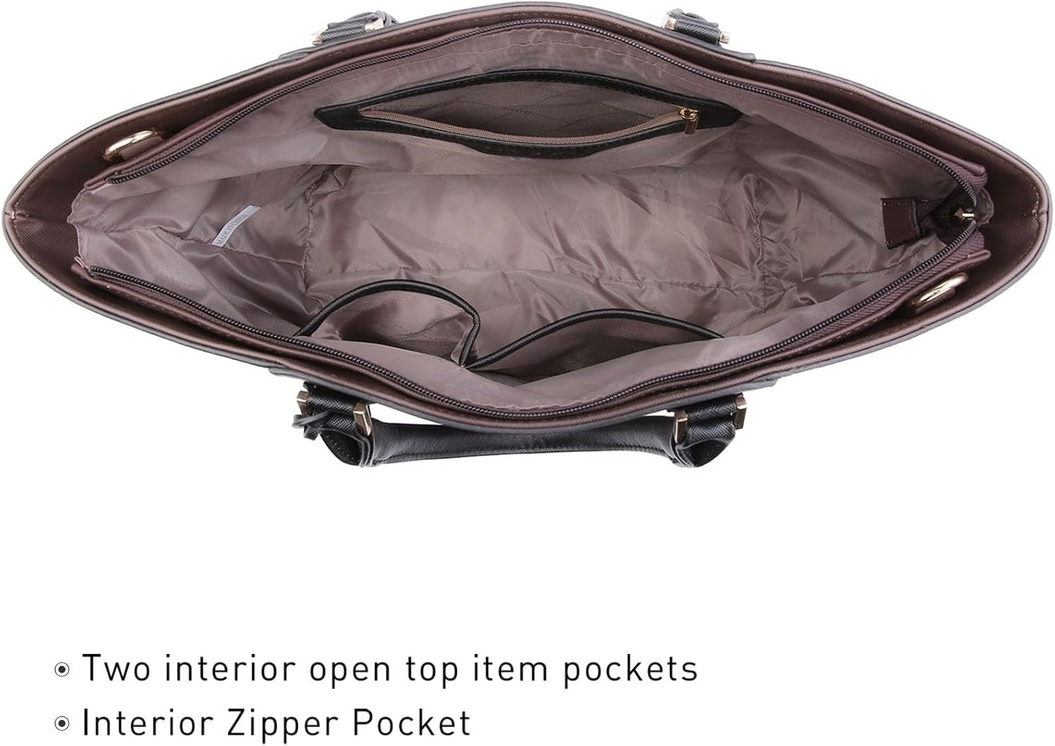Satchel Purse Handbag for Women Large Shoulder Work Tote Bag With Matching Wallet