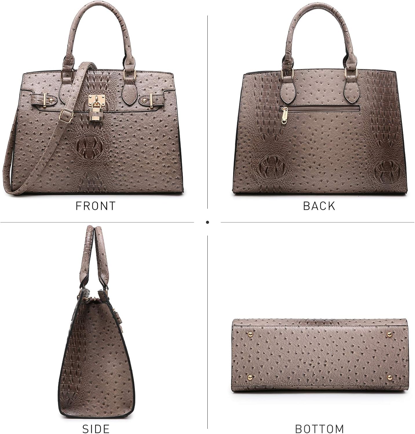 Women Handbags and Purses Ladies Shoulder Bag Top Handle Satchel Tote Work Bag