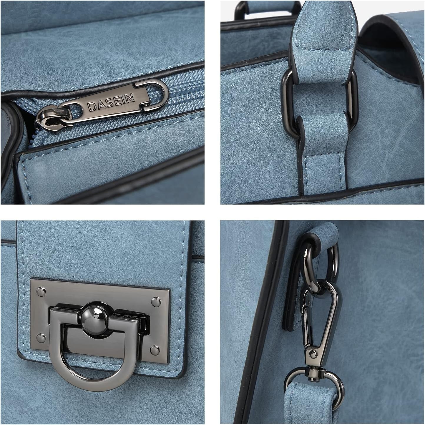 Handbags for Women Purses Monogram Satchel Purse Large Tote Ladies Handbag Shoulder Bags Top Handle Work Bag 2pcs Set