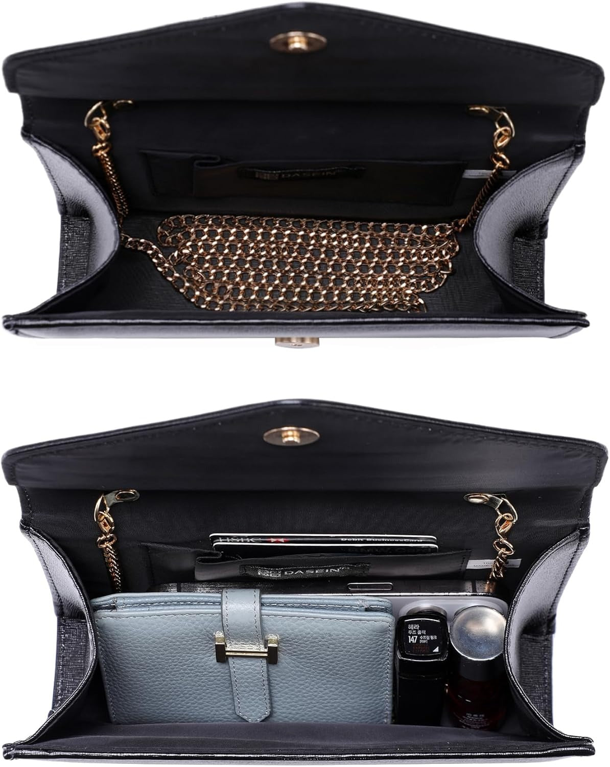 Women Glistening Clutches Handbags Evening Bags Wedding Purses Cocktail Prom Party Clutches