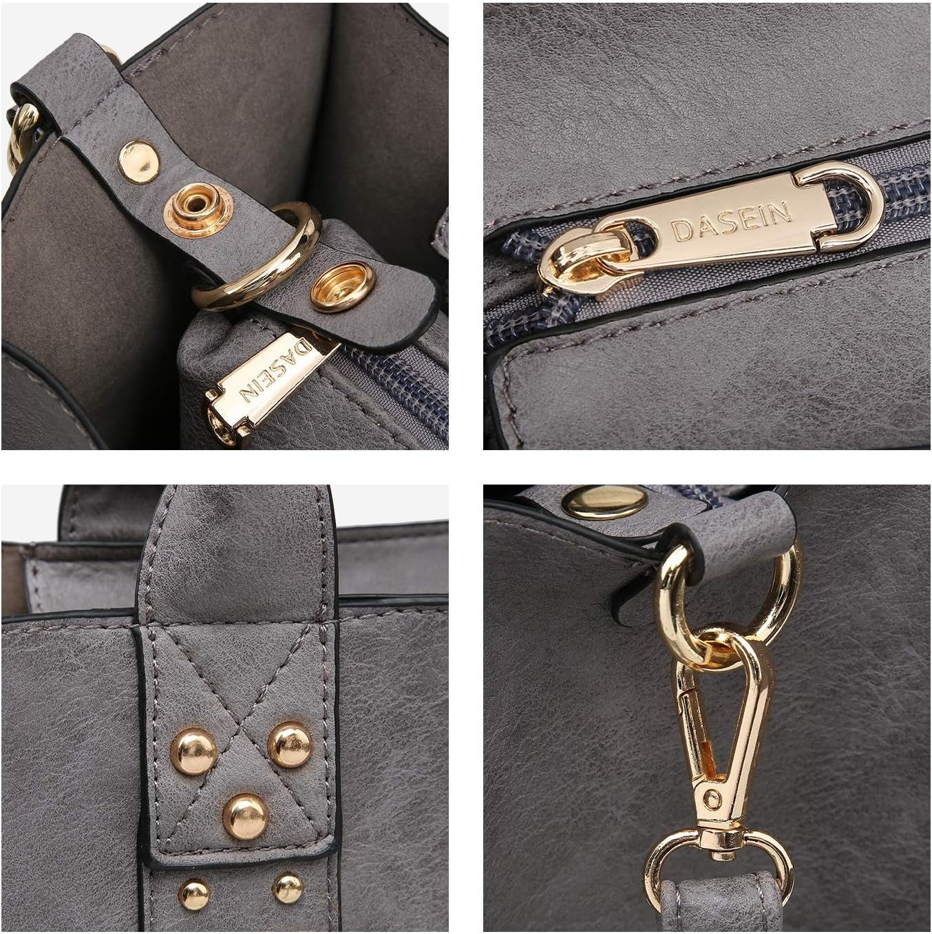 Purses Handbags for Women Tote Wallet Set Top Handle Satchel Shoulder Hobo Bag 3pcs