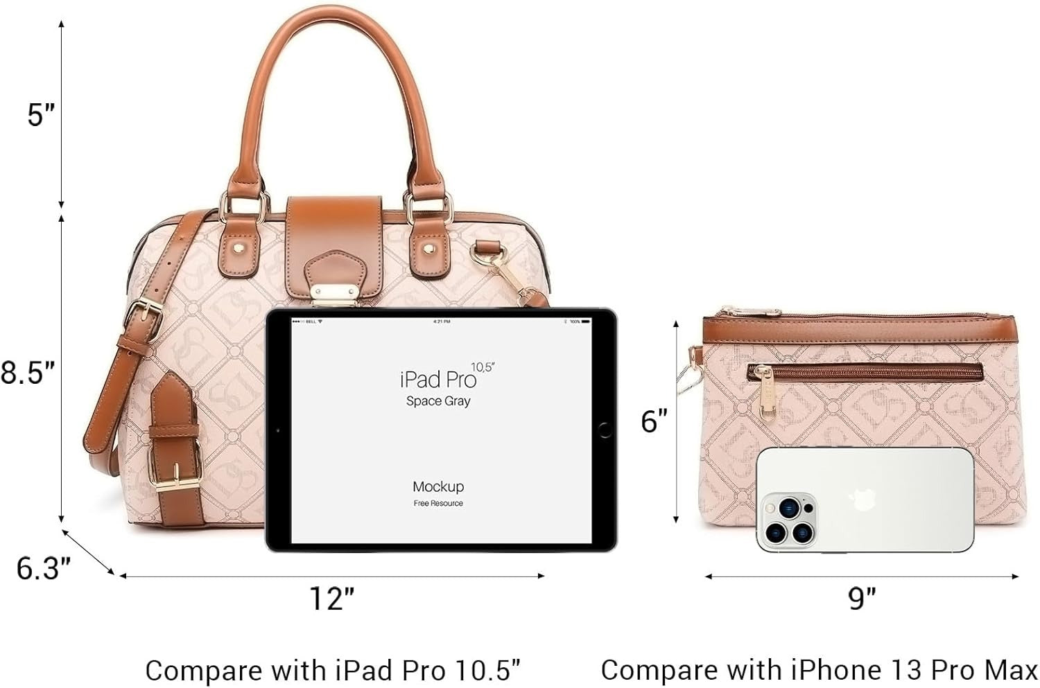 Women Barrel Handbags Fashion Satchel Bags Top Handle Shoulder Purses Vegan Leather Work Tote