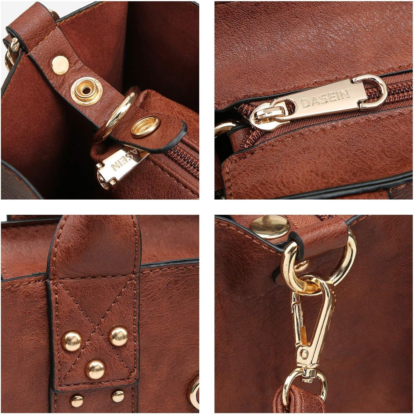 Purses Handbags for Women Tote Wallet Set Top Handle Satchel Shoulder Hobo Bag 3pcs