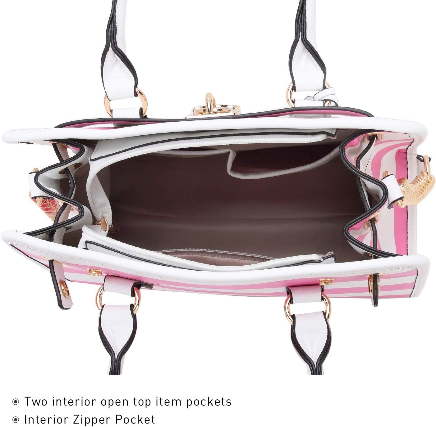 Women Handbags Top Handle Satchel Purse Shoulder Bag Hobo Bag Work Bag Set 2pcs