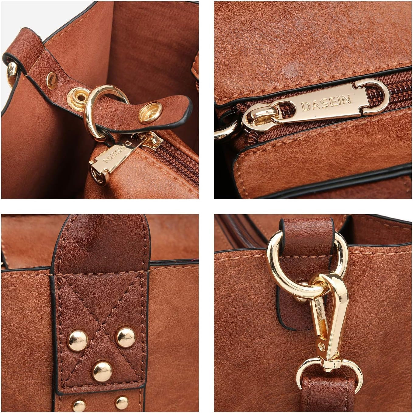 Purses Handbags for Women Tote Wallet Set Top Handle Satchel Shoulder Hobo Bag 3pcs
