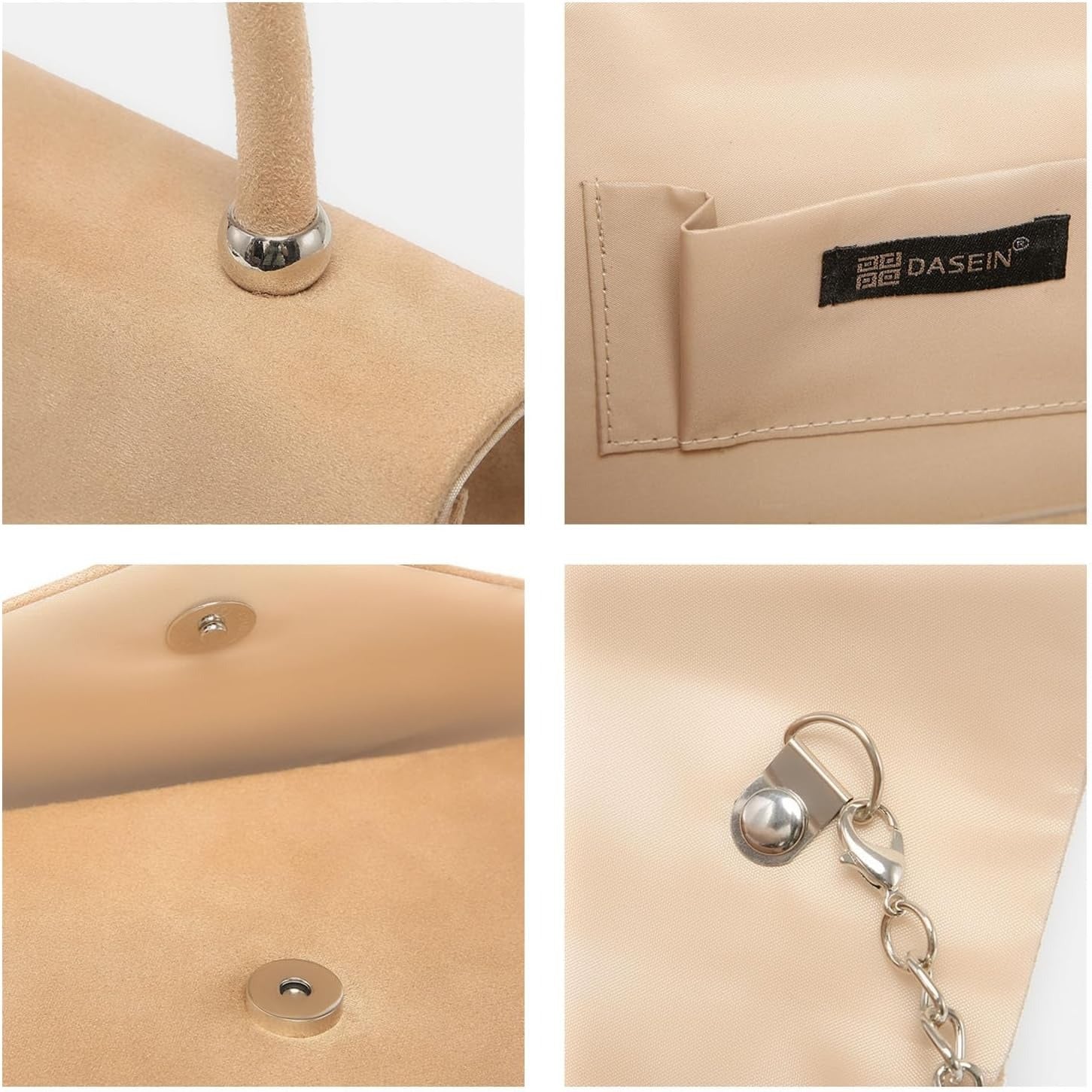 Women's Evening Bag Party Clutches Wedding Purses Cocktail Prom Handbags with Frosted Glittering