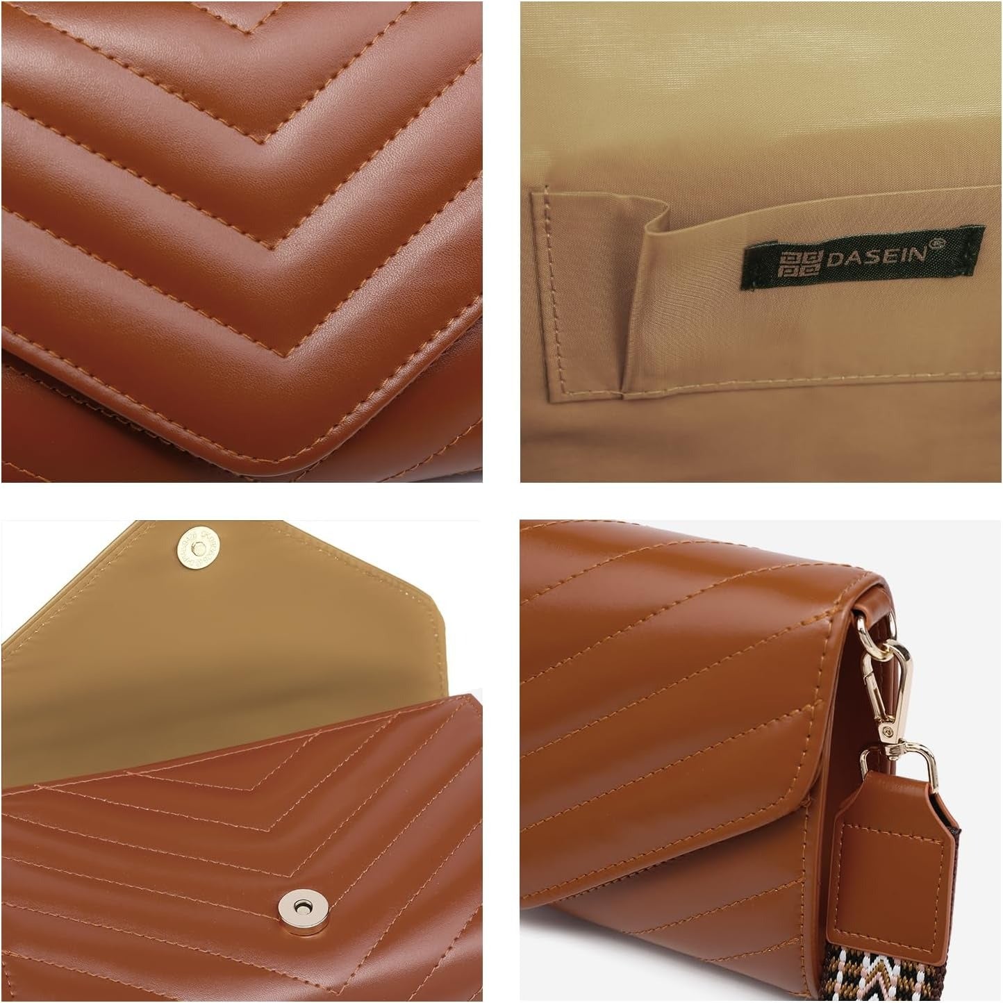 Women Small Quilted Crossbody Bags Stylish Designer Evening Bag Clutch Purses and Handbags with Chain Shoulder Strap