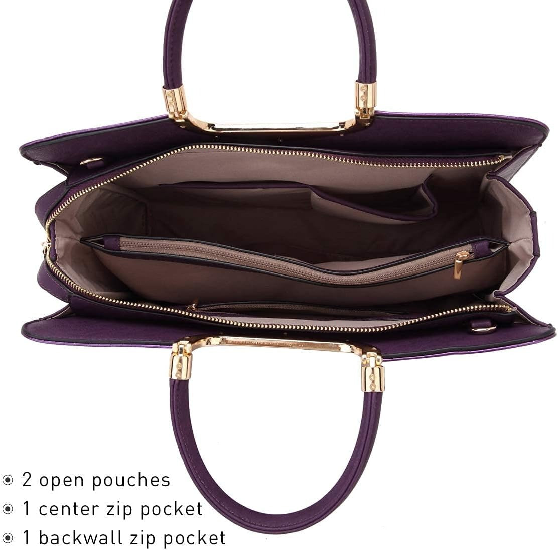 Womens Crocodile Handbag Top Handle Shoulder Bag Tote Satchel Purse Work Bag