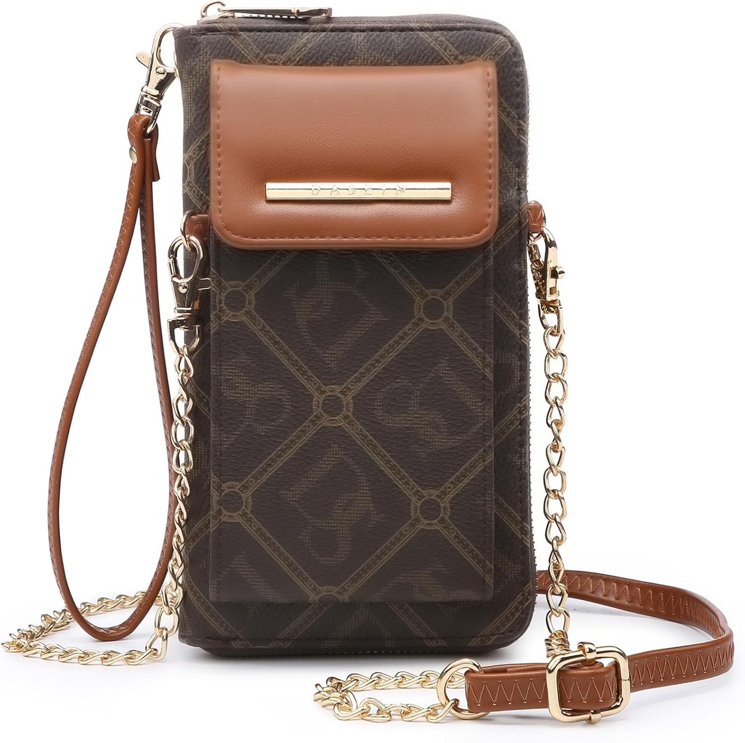 Crossbody Bag Phone Purse Handbag for Women Shoulder Bag Credit Card Wristlet Wallet with Multi Pockets