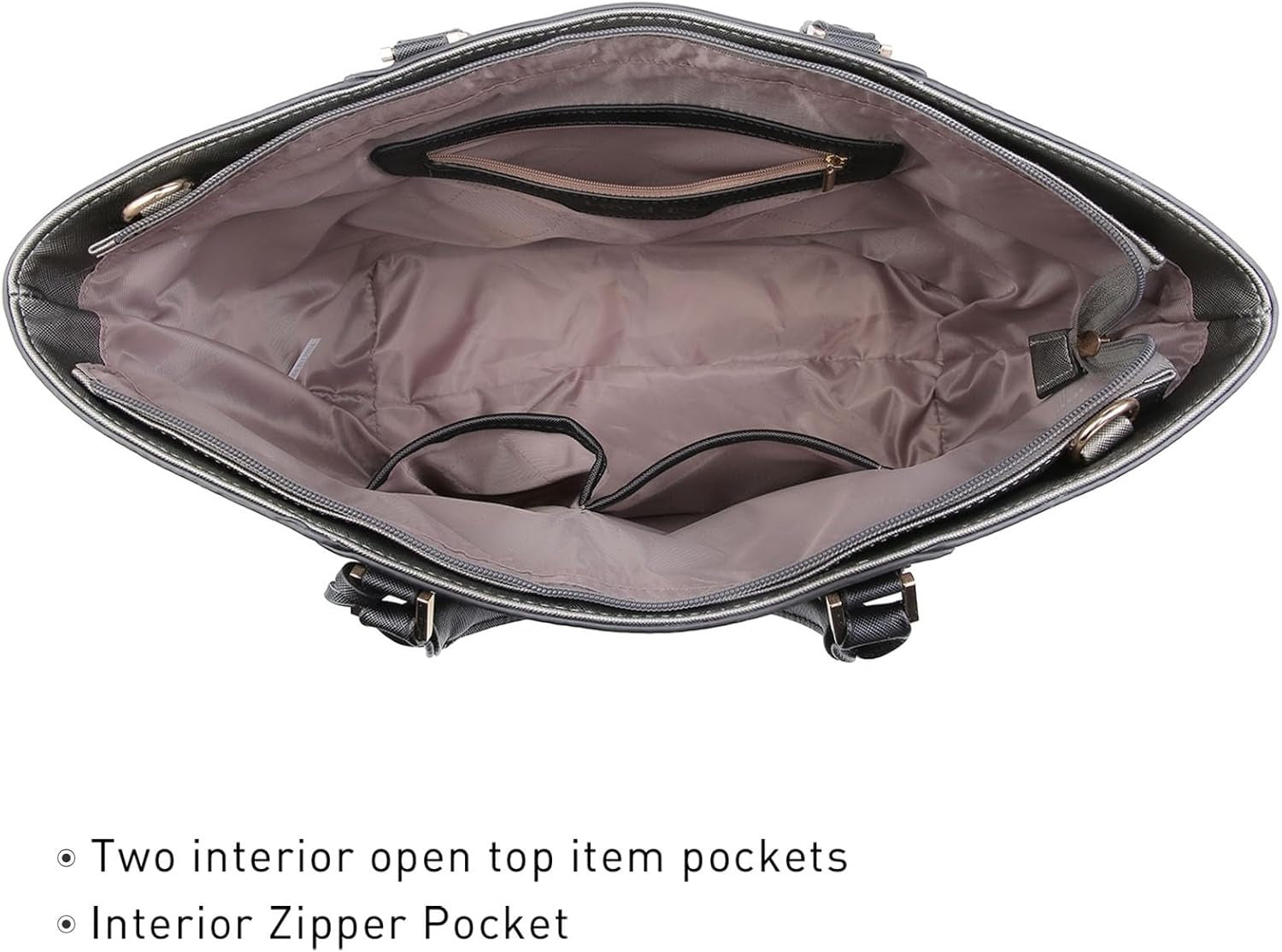 Satchel Purse Handbag for Women Large Shoulder Work Tote Bag With Matching Wallet