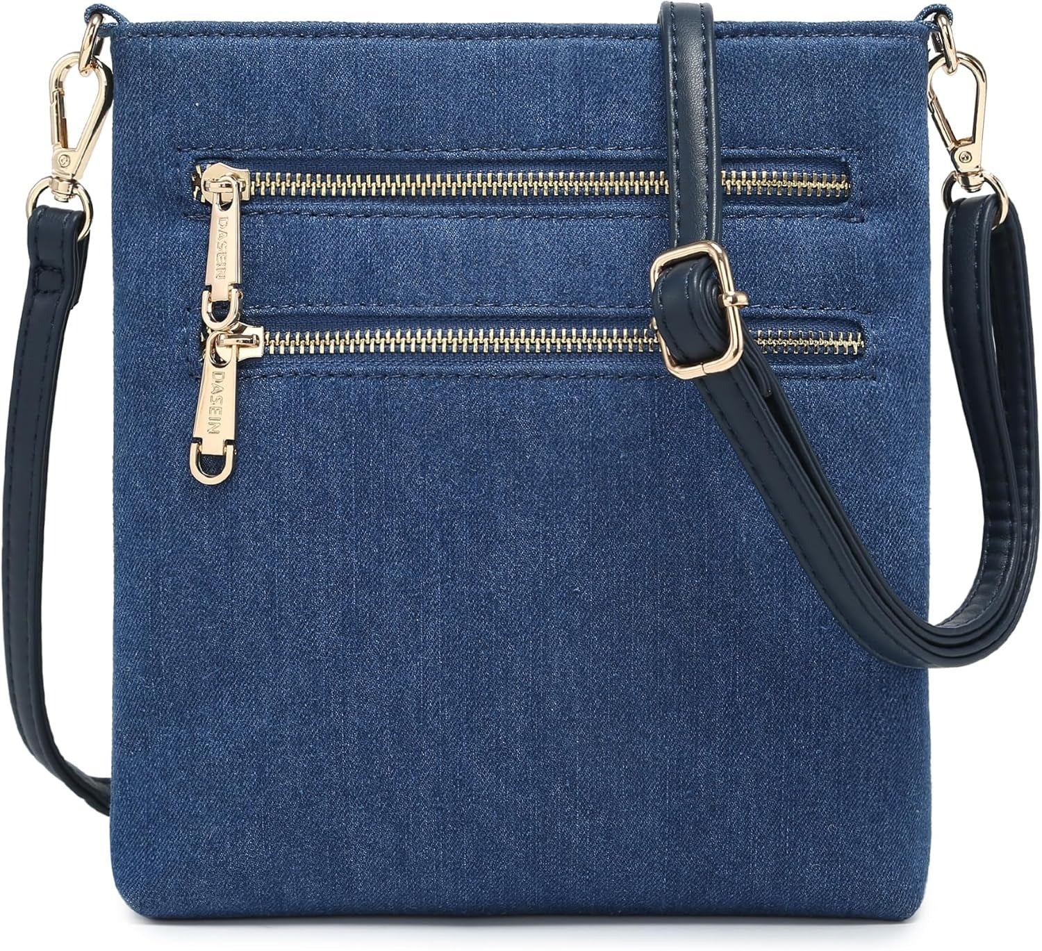 Women Small Crossbody Bag Lightweight Shoulder Purses Multi Zipper Pockets Phone Purse Handbag