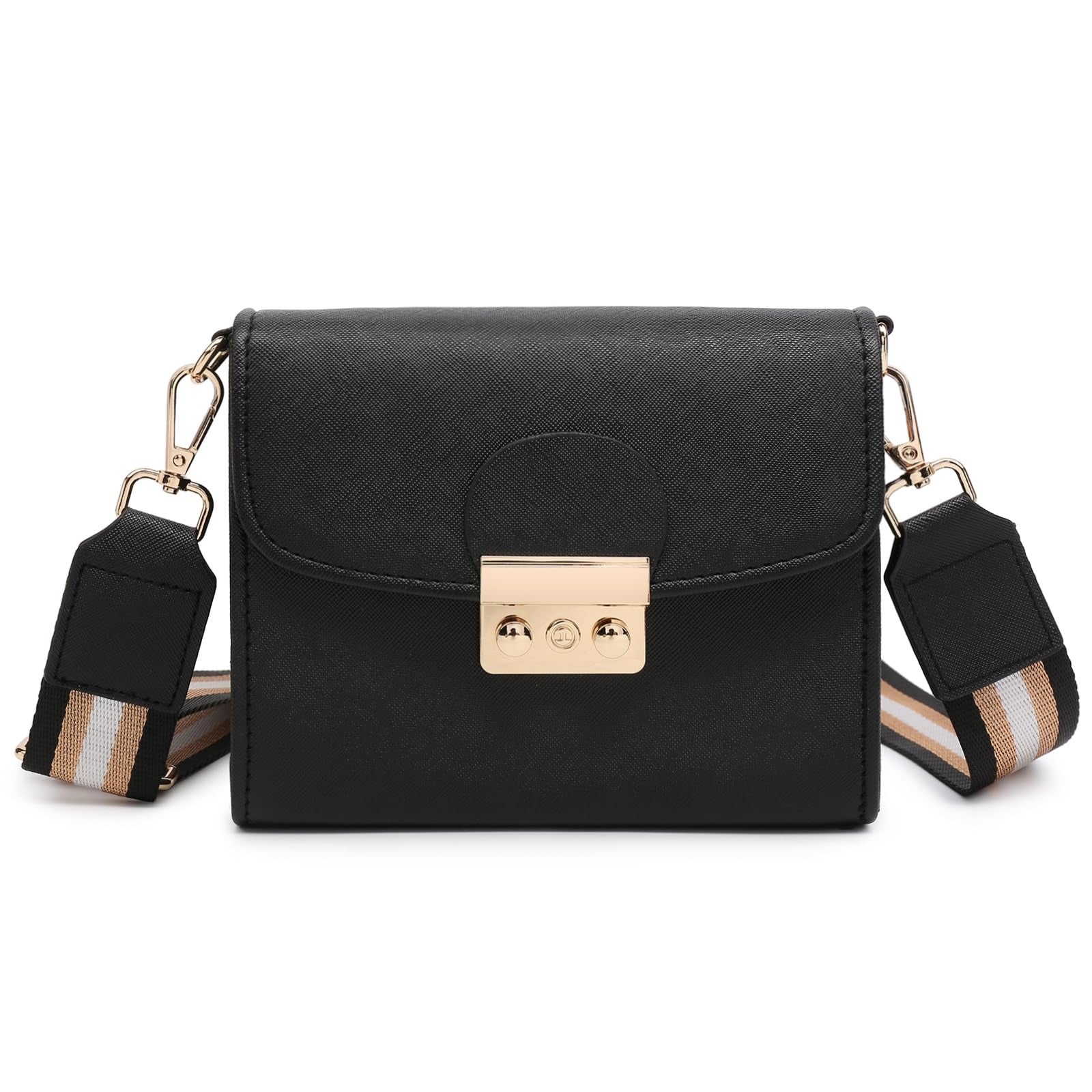 Women Small Crossbody Bag Designer Evening Bag Clutch Purse Handbag for Wedding/Prom/Party with Double Chain Strap | Small, Designer