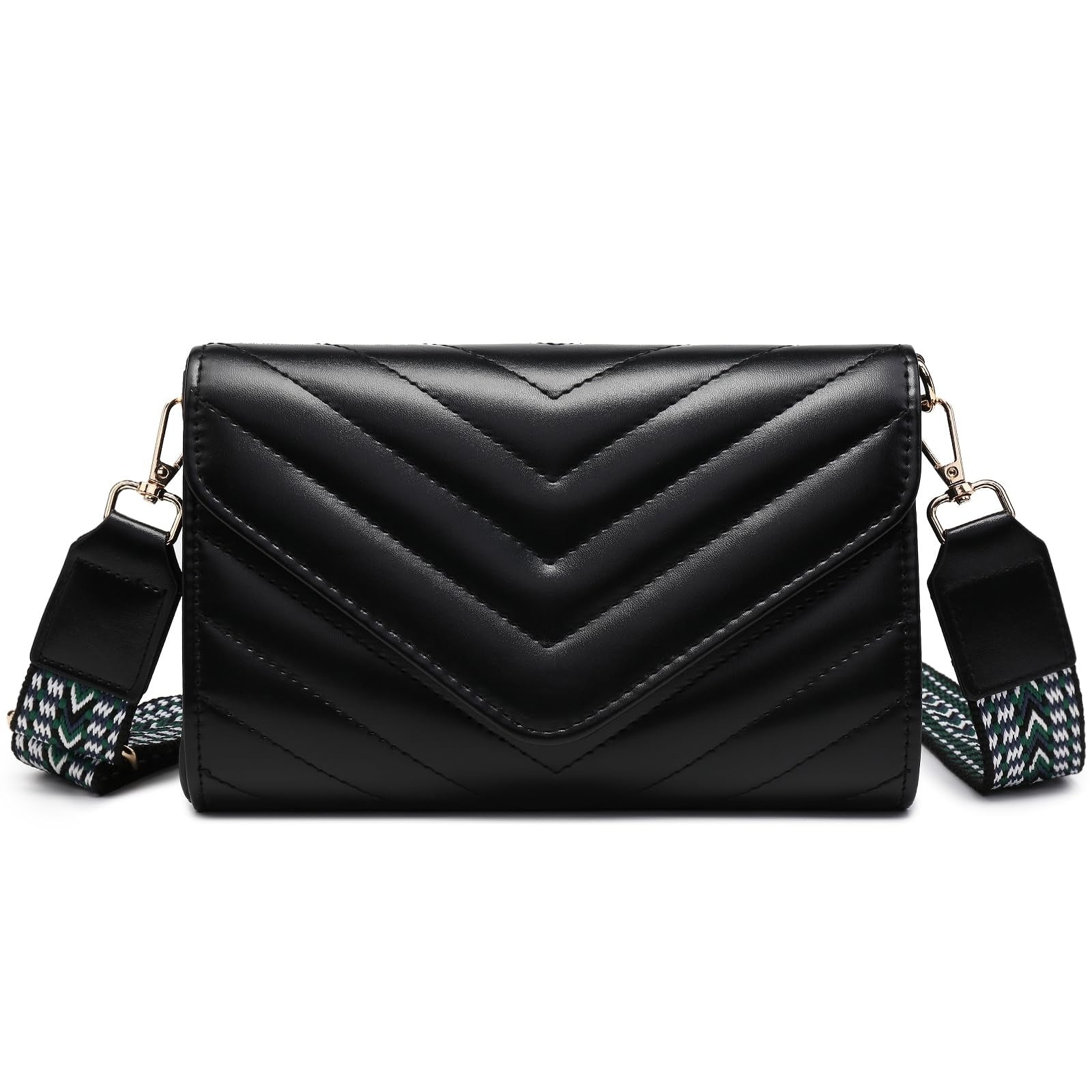 Women Small Quilted Crossbody Bags Stylish Designer Evening Bag Clutch Purses and Handbags with Chain Shoulder Strap