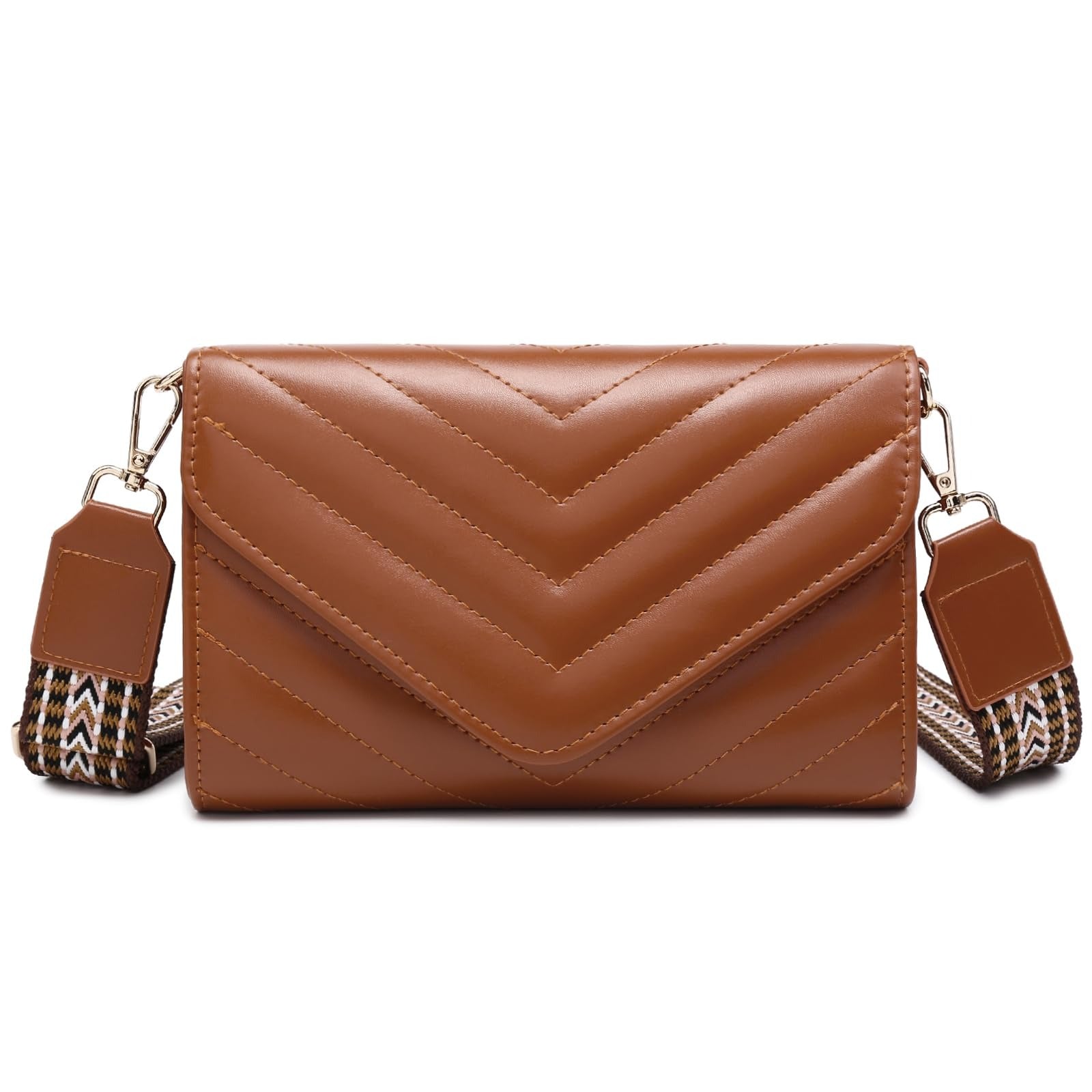 Women Small Quilted Crossbody Bags Stylish Designer Evening Bag Clutch Purses and Handbags with Chain Shoulder Strap