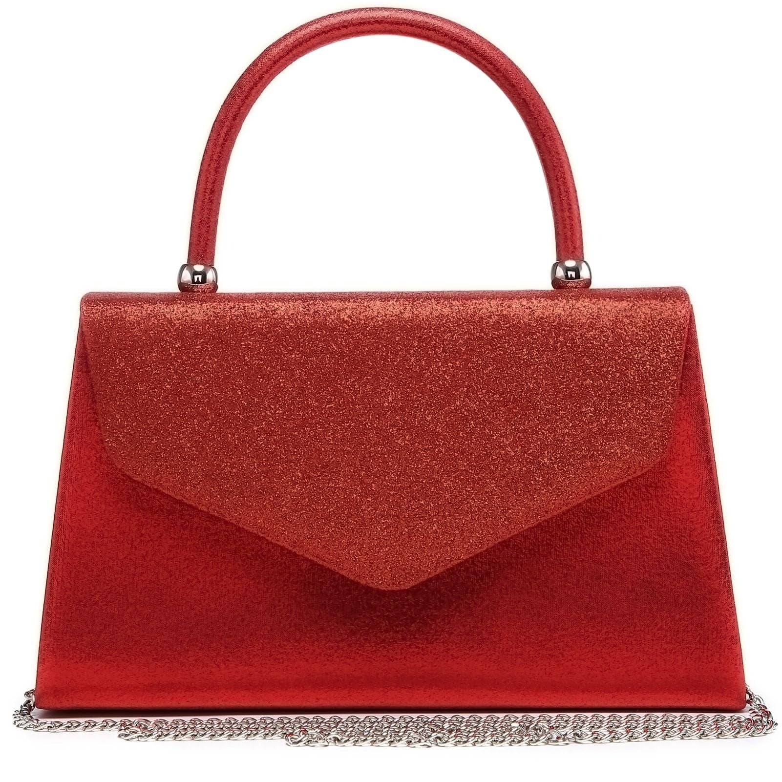 Women's Evening Bag Party Clutches Wedding Purses Cocktail Prom Handbags with Frosted Glittering