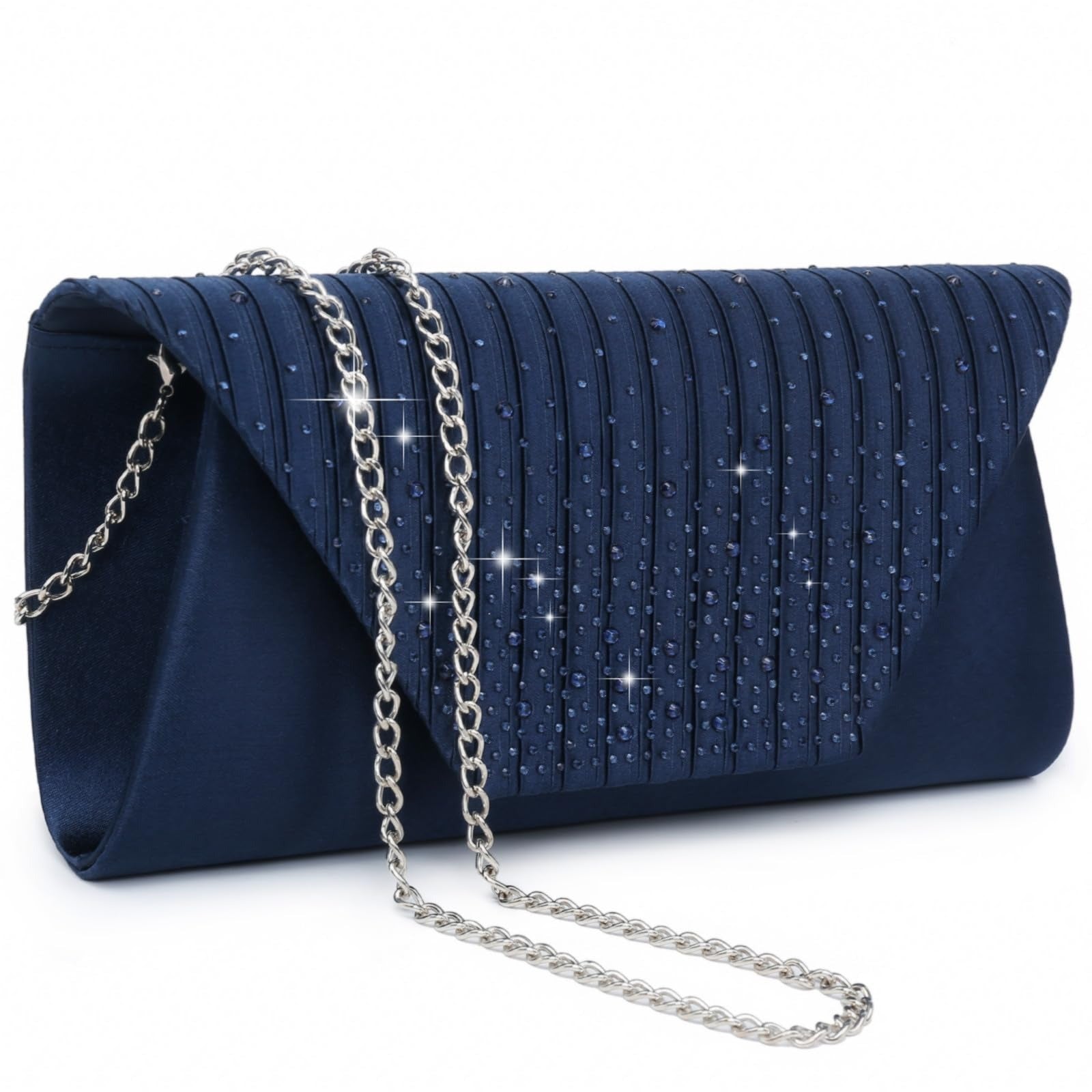 Women Evening Bags Wedding Purses Handbags Party Clutches Cocktail Prom Formal Clutch with Glitter Rhinestones