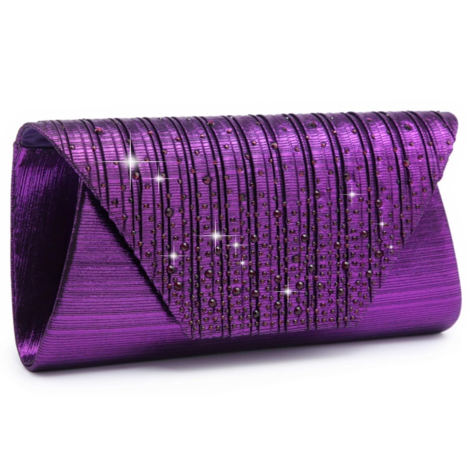 Women Evening Bags Wedding Purses Handbags Party Clutches Cocktail Prom Formal Clutch with Glitter Rhinestones
