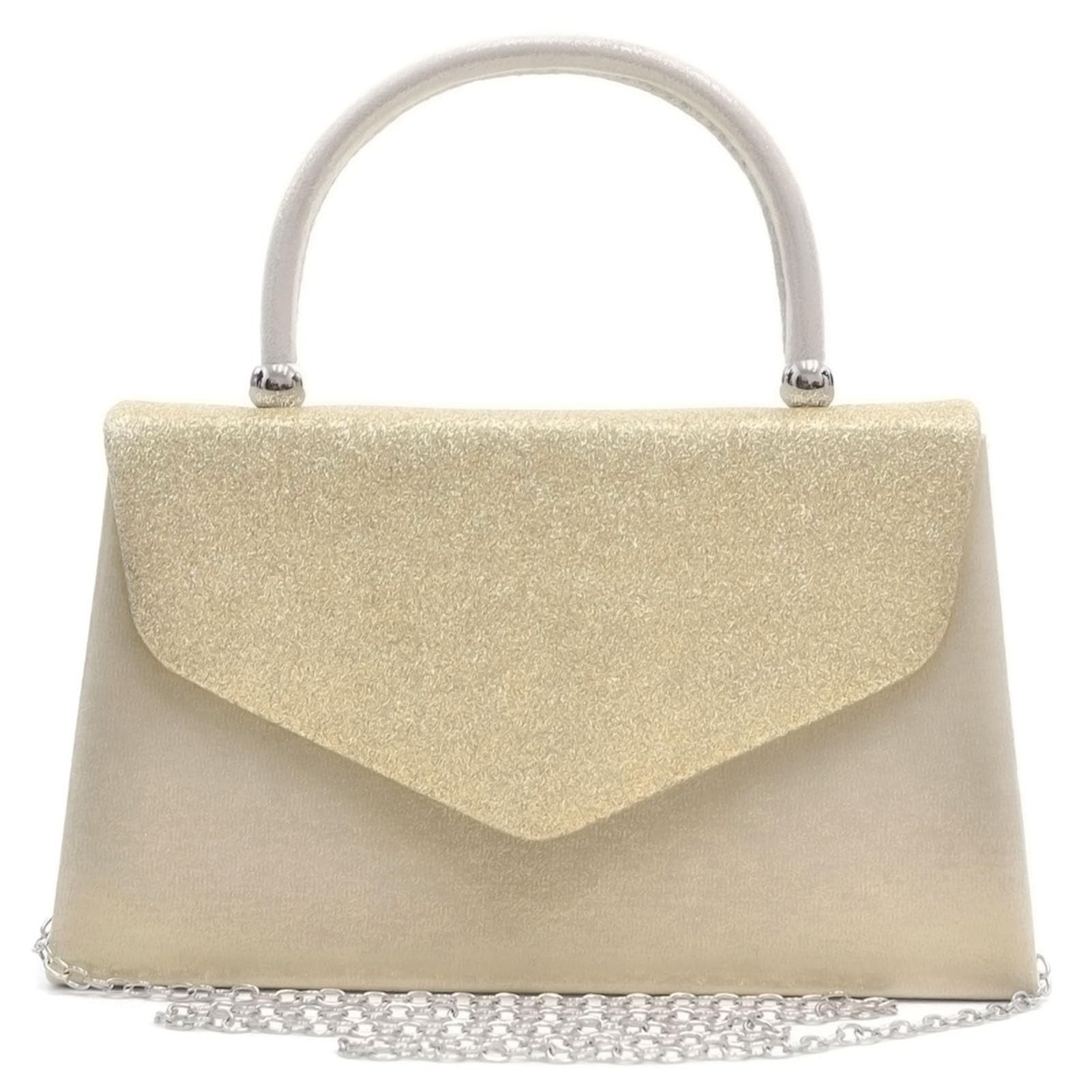 Women's Evening Bag Party Clutches Wedding Purses Cocktail Prom Handbags with Frosted Glittering