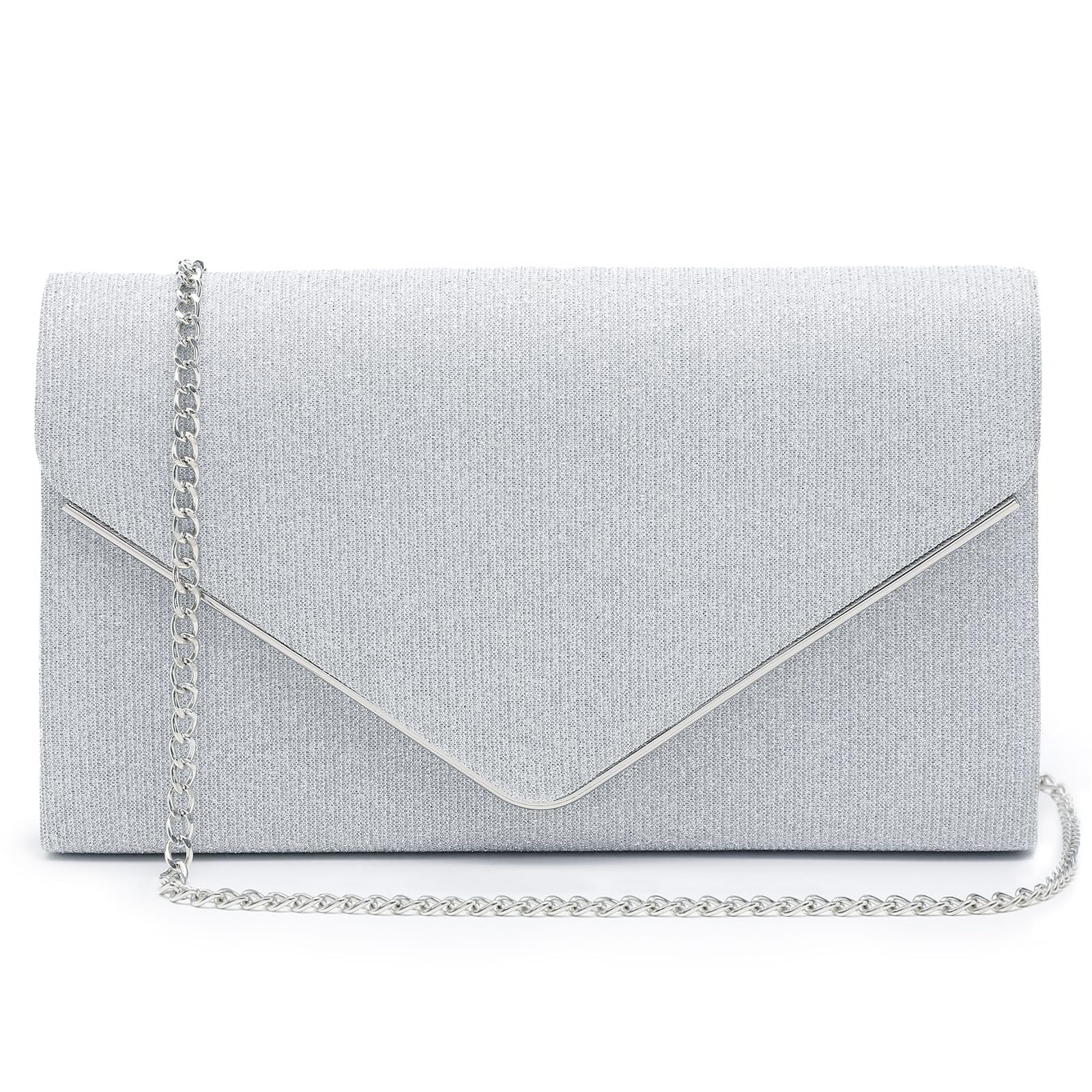 Women Glistening Clutches Handbags Evening Bags Wedding Purses Cocktail Prom Party Clutches