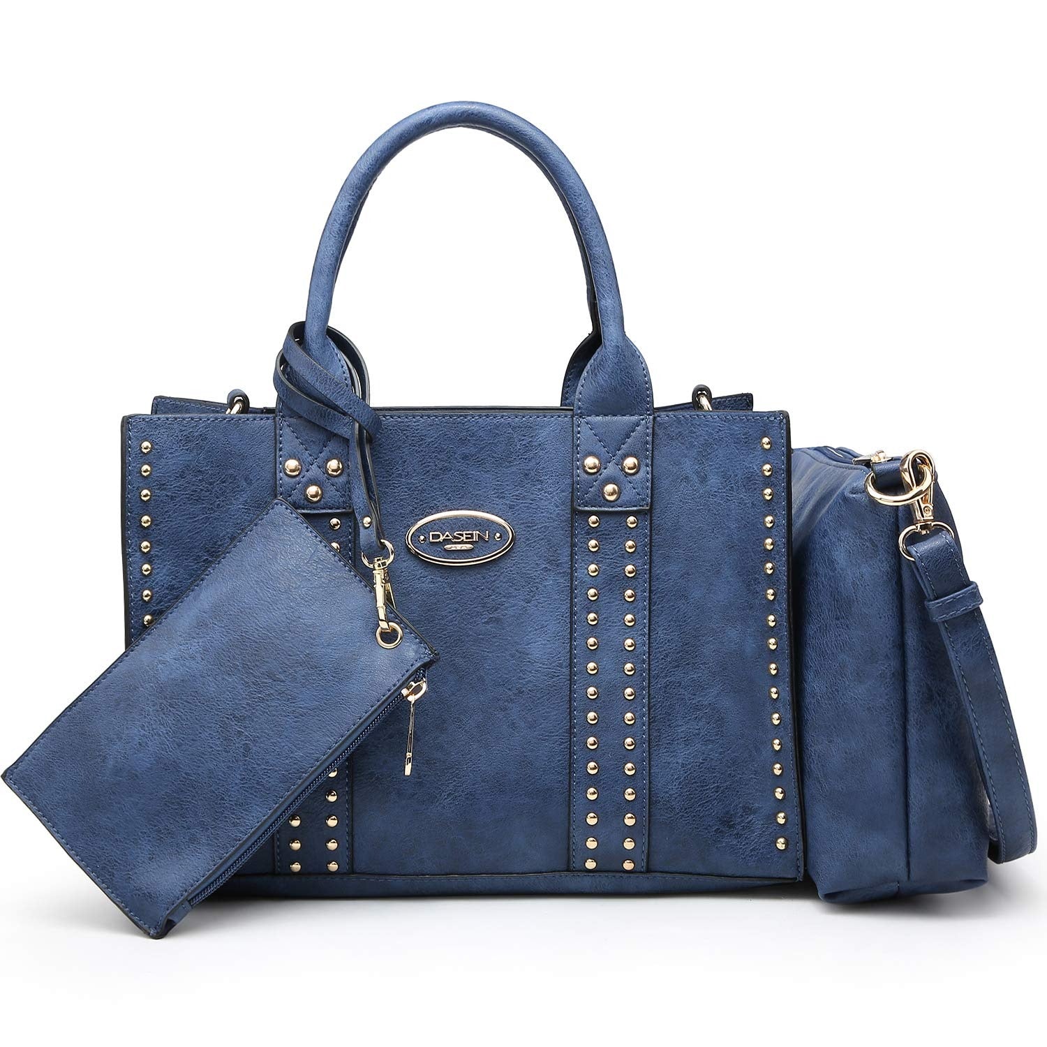 Purses Handbags for Women Tote Wallet Set Top Handle Satchel Shoulder Hobo Bag 3pcs