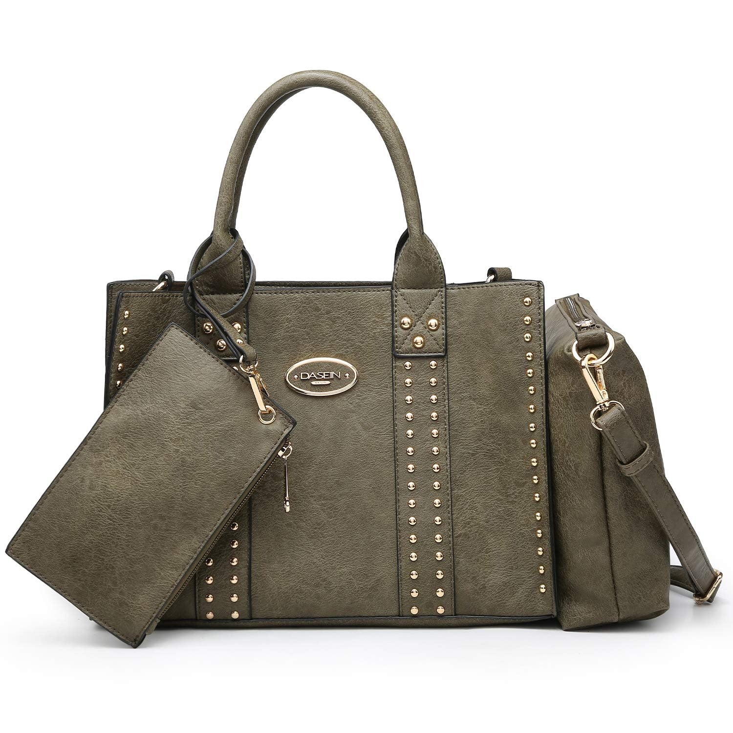 Purses Handbags for Women Tote Wallet Set Top Handle Satchel Shoulder Hobo Bag 3pcs