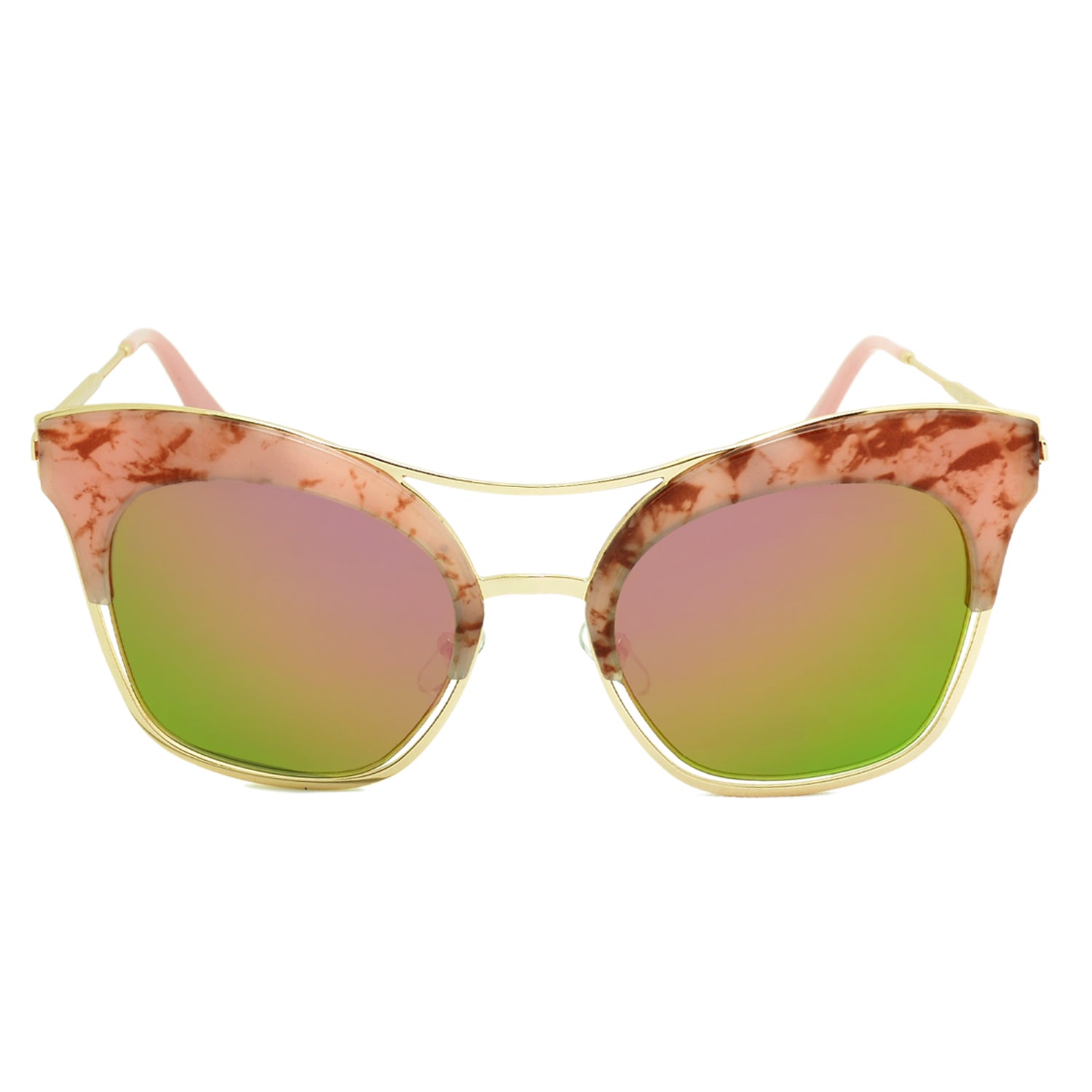 Dasein Women's Retro Polarized Cat Eye Sunglasses