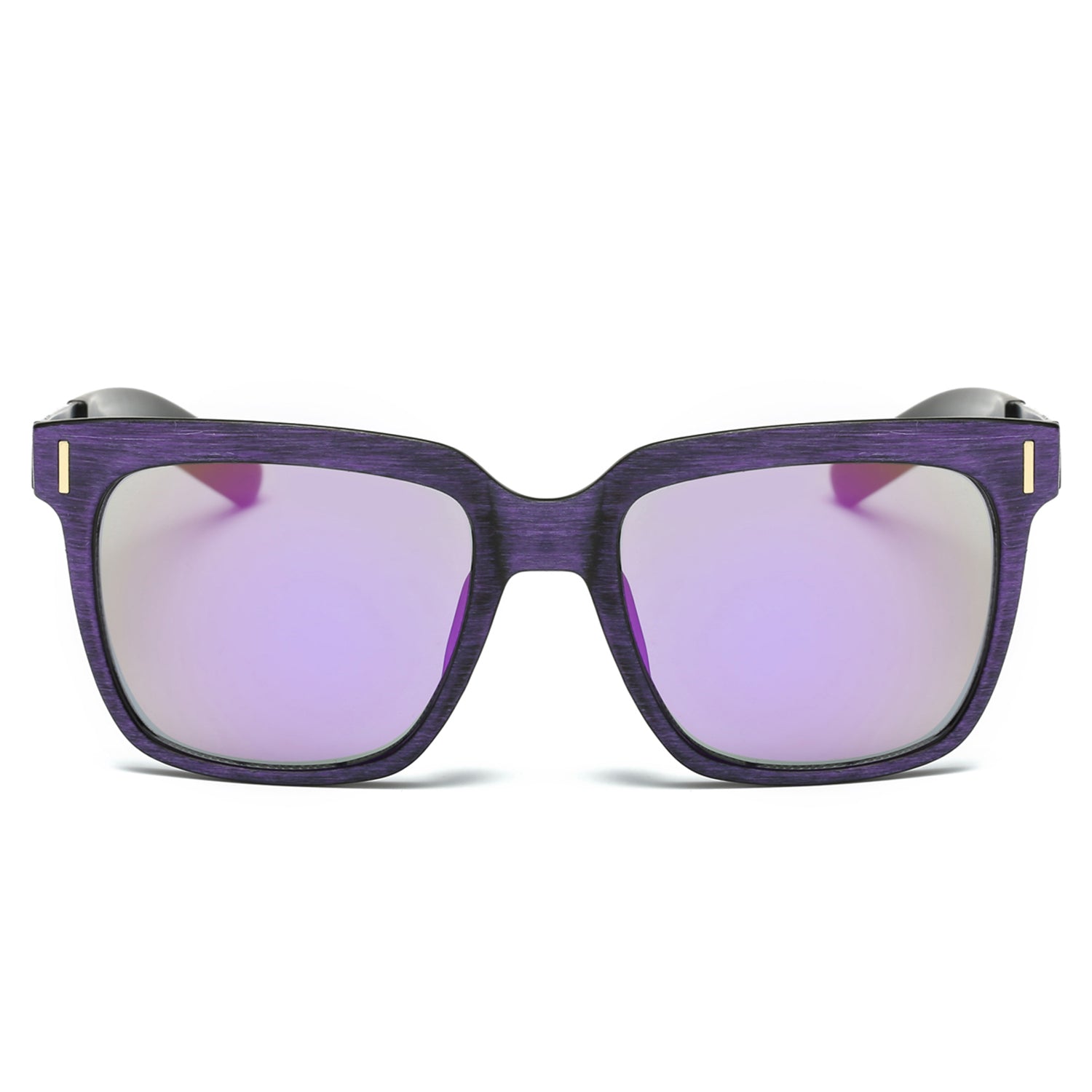 Dasein Fashion Style UV Polarized Sunglasses with Wool-like Frame