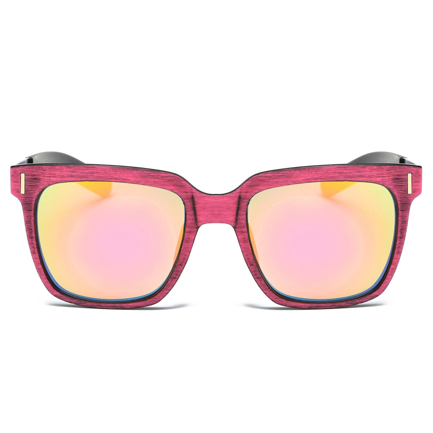 Dasein Fashion Style UV Polarized Sunglasses with Wool-like Frame