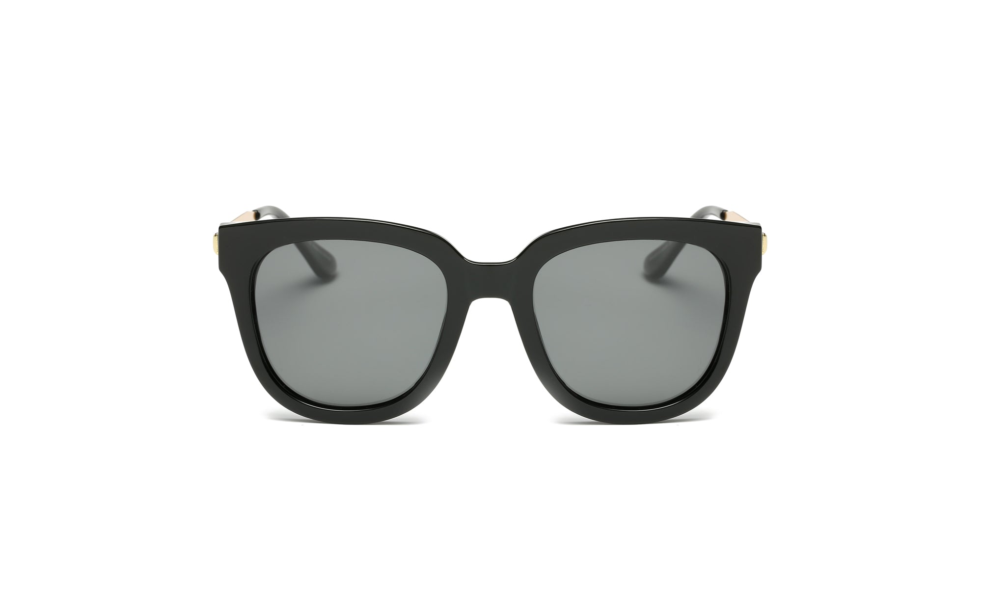 Women's Square Sunglasses Polarized Colored Lens Full Rim Frame Glasses