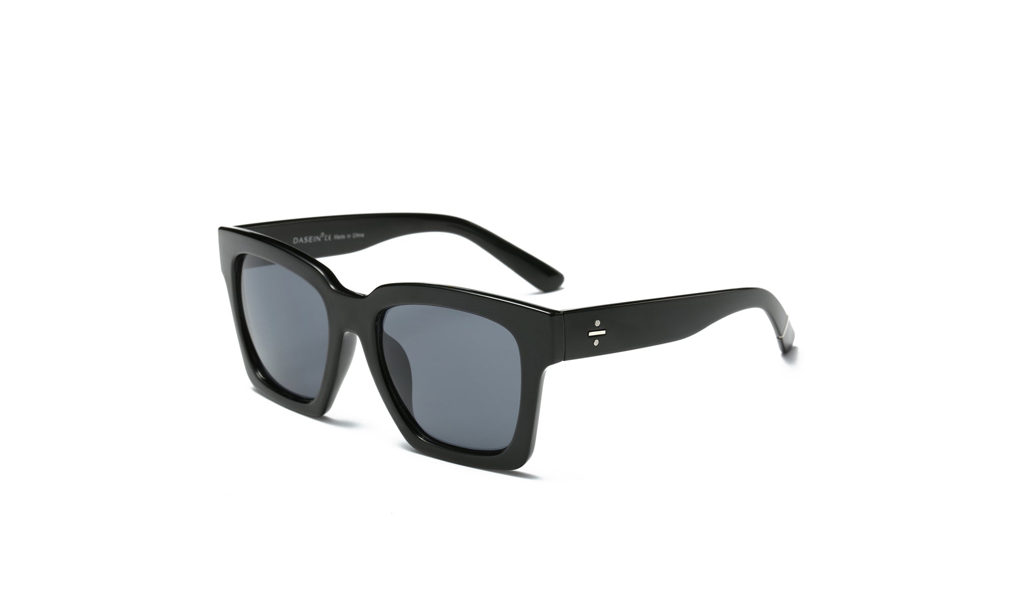 Dasein Women's Square Sunglasses Polarized Colored Lens Full Rim Frame Glasses