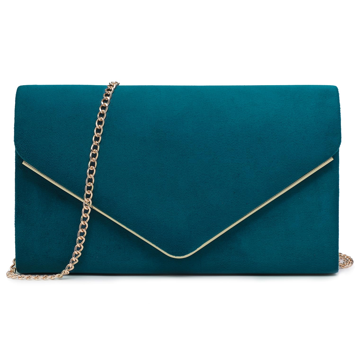 Women Faux Suede Evening Clutch Bags Formal Party Clutches Wedding Purses Cocktail Prom Clutches