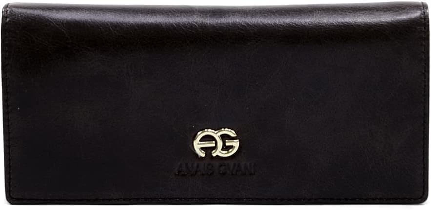 Dasein Anais Gvani Womens Genuine Italian Leather Wallet