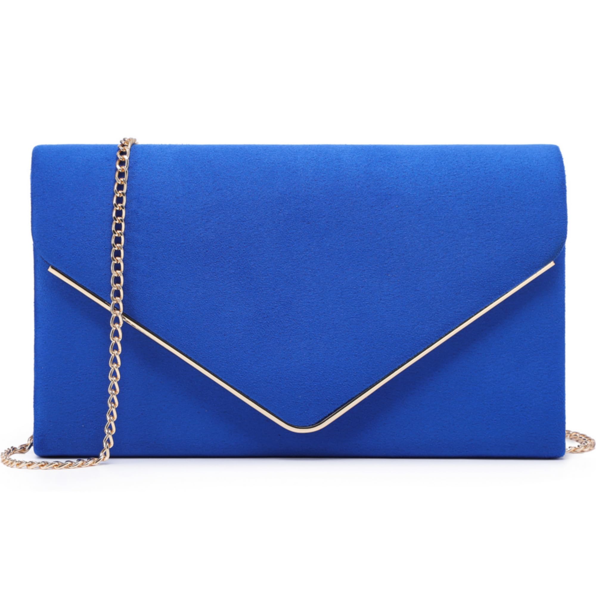 Women Faux Suede Evening Clutch Bags Formal Party Clutches Wedding Purses Cocktail Prom Clutches