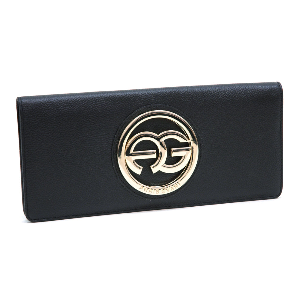 Dasein Anais Gvani Womens Genuine Italian Leather Wallet