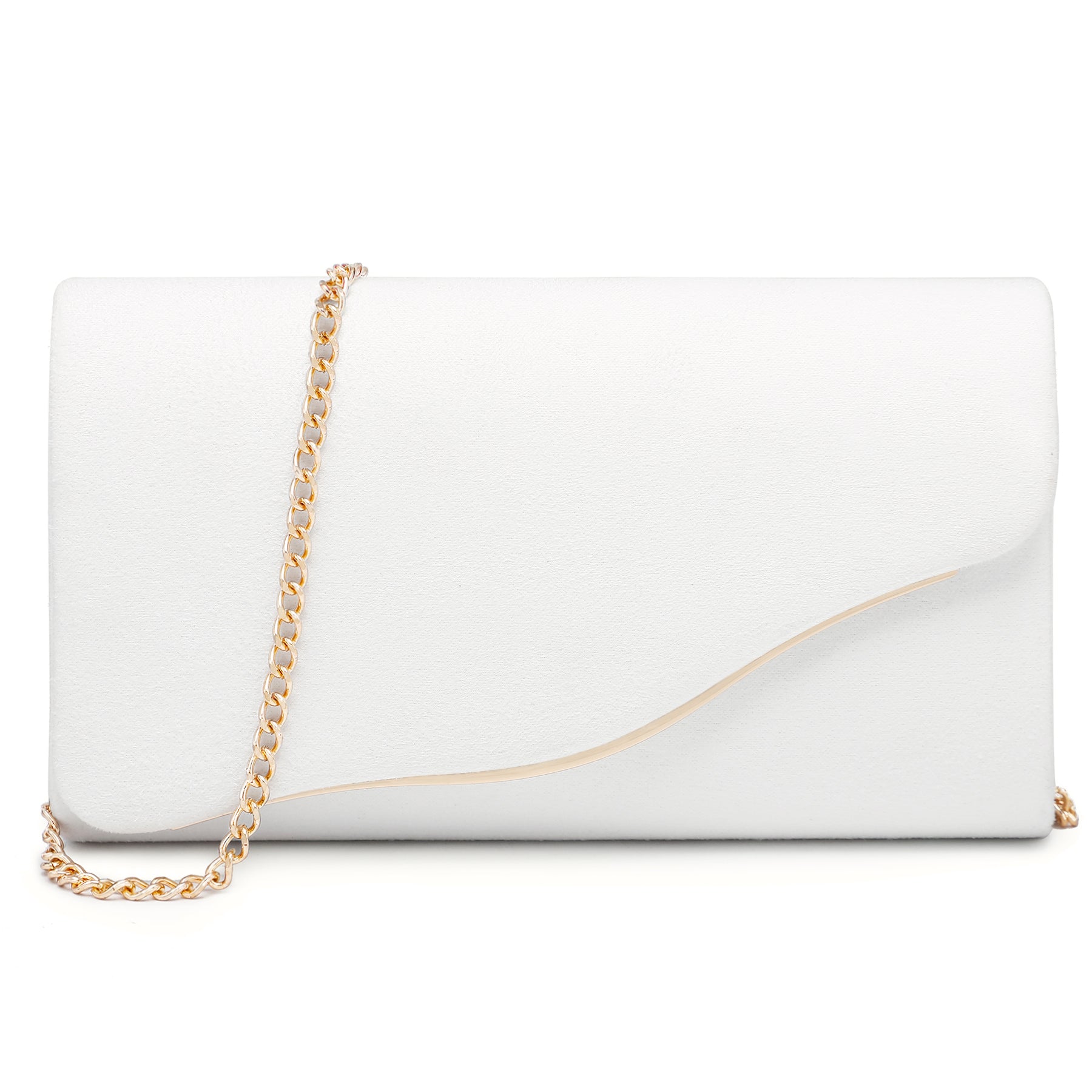 Faux Suede Evening Bag Clutch Purses for Women for Wedding Party Prom Formal Handbags with Shoulder Strap
