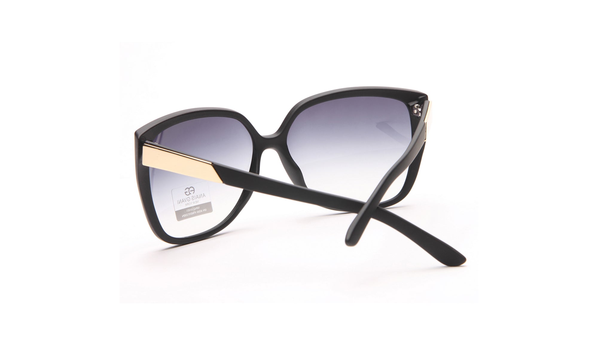Dasein Fashion Smooth Plastic Classic Sunglasses with Outline Accent UV Polarized