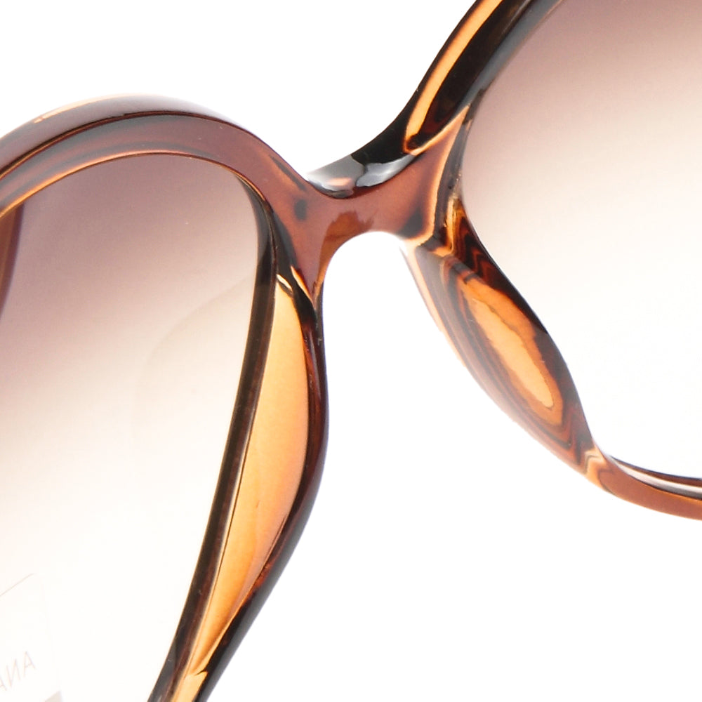 Dasein Oversized Fashion Sunglasses with Quilt-like Texture Design on Side