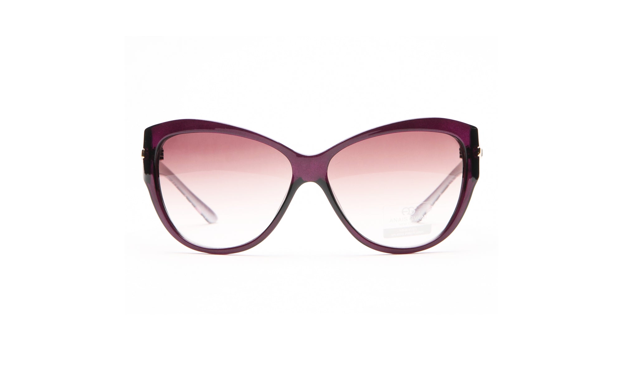 Dasein Feminine Fashion Sunglasses with Quilt-like Texture Design on Side