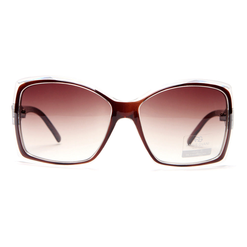 Dasein Feminine Women's Classic Fashion Square Frame Sunglasses